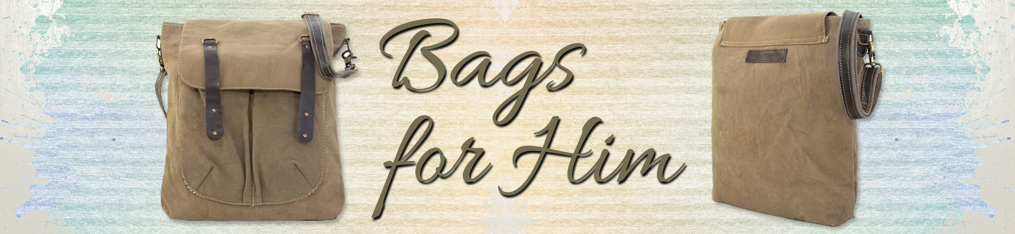 Bags for him header